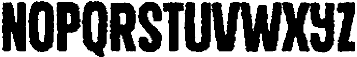 Modeva Eroded otf (400) Font LOWERCASE