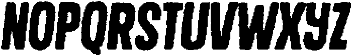 Modeva Rough Italic otf (400) Font UPPERCASE