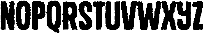 Modeva Rough otf (400) Font LOWERCASE