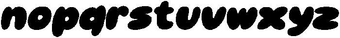 Modim Italic otf (400) Font LOWERCASE
