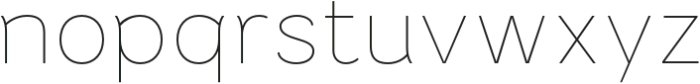 Modo Thin otf (100) Font LOWERCASE