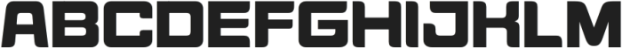 Modtechno Bold otf (700) Font UPPERCASE