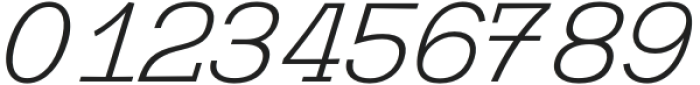Modular Houseplant Italic otf (400) Font OTHER CHARS
