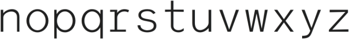Modular Houseplant Regular otf (400) Font LOWERCASE