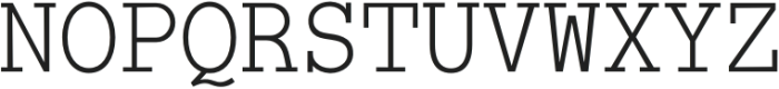 Modular Houseplant Serif otf (400) Font UPPERCASE