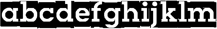Modular Slab Bold 0 otf (700) FONT