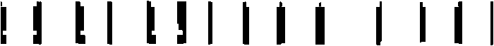 Modular Slab Bold 3 otf (700) Font UPPERCASE