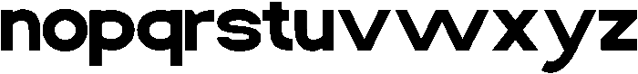 Moduline Regular otf (400) Font LOWERCASE
