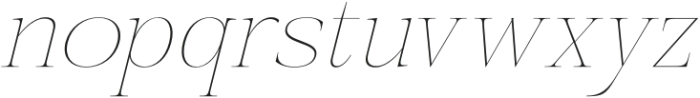 Moenalica Italic otf (400) Font LOWERCASE