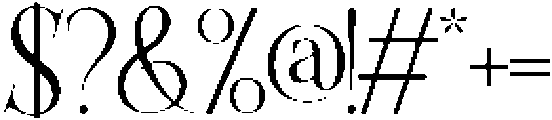 Moerca Regular otf (400) Font OTHER CHARS
