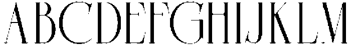 Moerca Regular otf (400) Font UPPERCASE