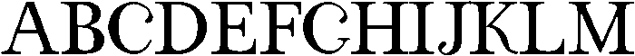 Moerif Regular otf (400) Font UPPERCASE