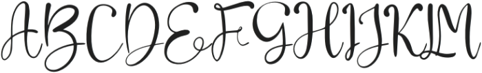 Moettiara Regular otf (400) Font UPPERCASE