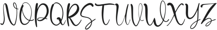 Moettiara Regular otf (400) Font UPPERCASE