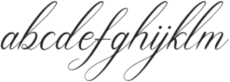 Moetyina otf (400) Font LOWERCASE