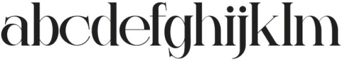 Mofia Regular otf (400) Font LOWERCASE