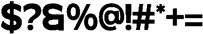 Mofine Black otf (900) Font OTHER CHARS