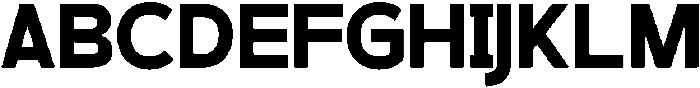 Mofine Black otf (900) Font UPPERCASE