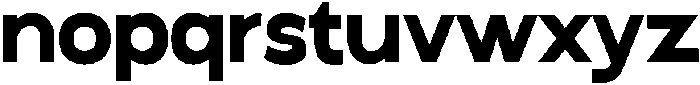 Mofine Black otf (900) Font LOWERCASE