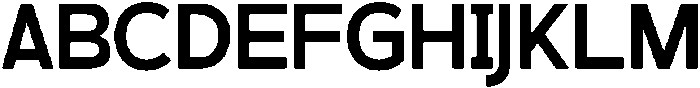 Mofine-Bold otf (700) Font UPPERCASE