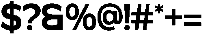 Mofine Extra Bold otf (700) Font OTHER CHARS
