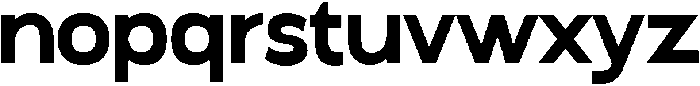 Mofine Extra Bold otf (700) Font LOWERCASE