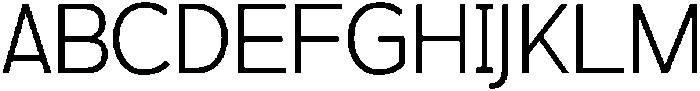Mofine Extra Light otf (200) Font UPPERCASE