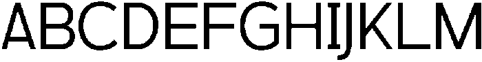 Mofine Light otf (300) Font UPPERCASE