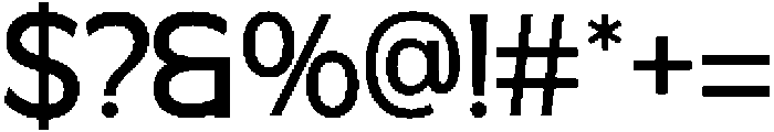 Mofine Medium otf (500) Font OTHER CHARS