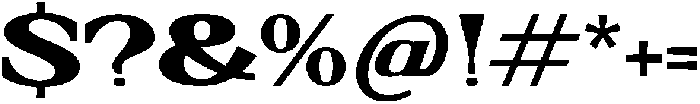 Mofiwe otf (400) Font OTHER CHARS