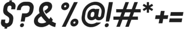 Moford SC Bold Italic otf (700) Font OTHER CHARS