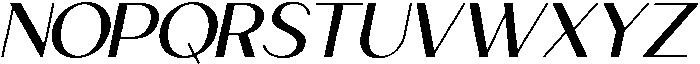 Mogace Oblique otf (400) Font UPPERCASE