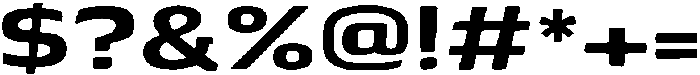 Mogan Bold Regular otf (700) Font OTHER CHARS