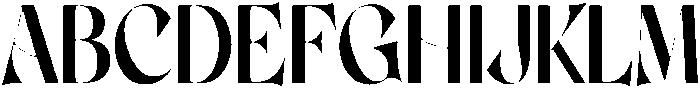 Mogan Regular otf (400) Font UPPERCASE