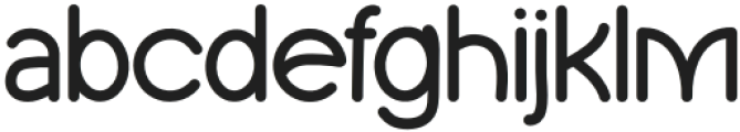 Mogave Regular otf (400) Font LOWERCASE