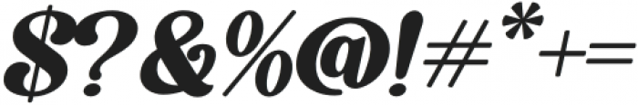 Mogena-Italic otf (400) Font OTHER CHARS