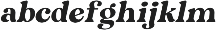 Mogena-Italic otf (400) Font LOWERCASE