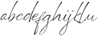 Mogenta Signature otf (400) Font LOWERCASE
