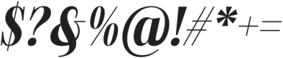 Mogokya Klektore Extra Bold Italic otf (700) Font OTHER CHARS