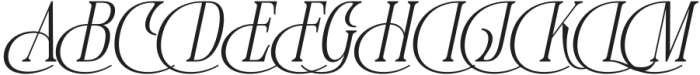 Mogokya Klektore Light Italic otf (300) Font UPPERCASE