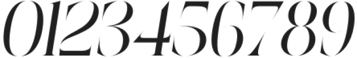 Moguine Serif Italic otf (400) Font OTHER CHARS