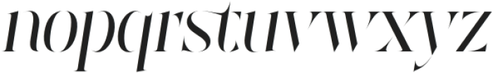 Moguine Serif Italic otf (400) Font LOWERCASE