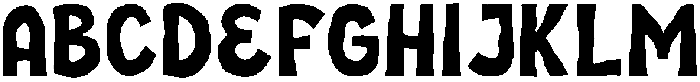 Mogzilla otf (400) Font UPPERCASE