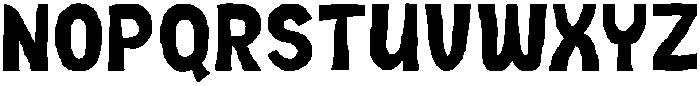 Mogzilla otf (400) Font UPPERCASE