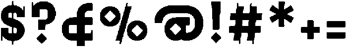 Mohannak Bold otf (700) Font OTHER CHARS