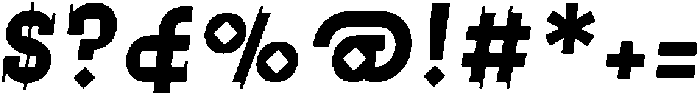 Mohannak Oblique Bold otf (700) Font OTHER CHARS