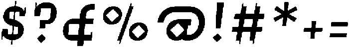 Mohannak Oblique otf (400) Font OTHER CHARS