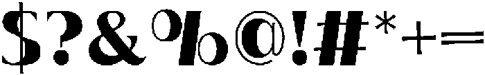 Mojo Master otf (400) Font OTHER CHARS