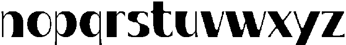 Mojo Master otf (400) Font LOWERCASE
