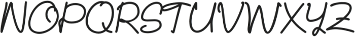 Mokava Script otf (400) Font UPPERCASE